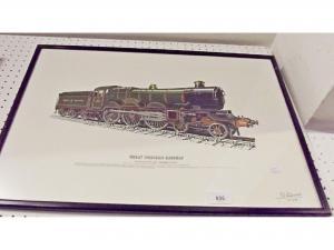 McDonald JB 1800-1800,GWR Pendennis Castle,Smiths of Newent Auctioneers GB 2017-10-06