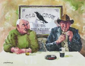MCDONALD Jim,Pipe Smokers,Gormleys Art Auctions GB 2021-05-11