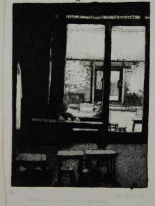 McDONNELL Hector 1947,Teahouse in a temple in Szechuan; Man in Peking; a,1815,Rosebery's 2022-12-14