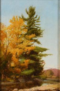 McDougal HART William 1823-1894,AUTUMN LANDSCAPE,Potomack US 2023-11-30