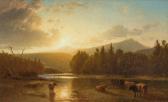 McDougal HART William 1823-1894,Sunset,1823,Shannon's US 2023-04-27
