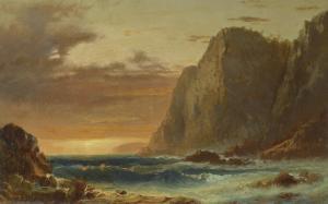 McDougal HART William 1823-1894,Sunset at Grand Manan,1861,Christie's GB 2024-01-18