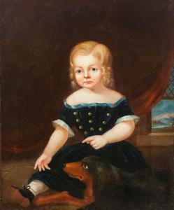 MCDOWELL Daniel 1809-1885,PORTRAIT OF A BOY,1853,Garth's US 2018-05-12