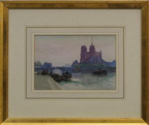 MCEWAN Charles 1843-1892,Cathedrale la Notre Dame, Paris,Rosebery's GB 2014-07-19