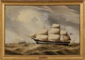McFARLANE Duncan 1840-1866,Portrait of the American Ship Ocean Eagle,1854,Skinner US 2013-03-03