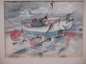 mcgegan Christine 1923-1989,The Old Boat,1100,Cheffins GB 2018-12-13