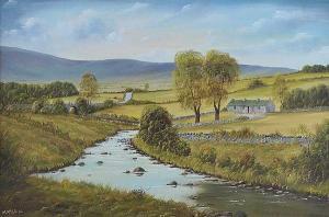 MCGIVERN William,RIVER IN THE GLENS,Ross's Auctioneers and values IE 2017-03-01