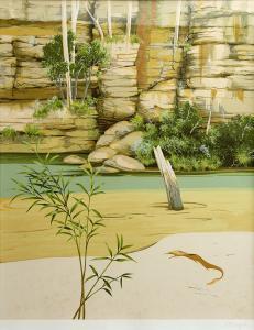 MCGREGOR Alasdair 1954,Wollangambie River, I, II & III (triptych),Leonard Joel AU 2018-03-28