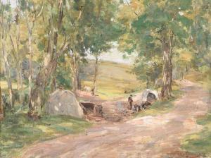 MCGREGOR Harry 1894-1935,THE ROADSIDE CAMP,1910,Ross's Auctioneers and values IE 2022-01-26
