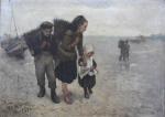 McGREGOR Robert 1848-1922,Crossing The Sands,1876,Jacobs & Hunt GB 2022-07-08