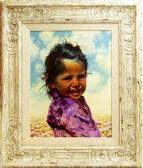 McGREW Ralph Brownell 1916-1994,Portrait of Navajo child,California Auctioneers US 2019-09-22