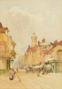 McGUINNESS William Bingham 1849-1928,York Street Scene,Morgan O'Driscoll IE 2023-09-18