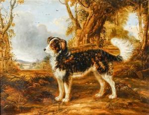 MCINNESS James P 1800-1800,Portrait of a Dog,1840,Weschler's US 2019-10-08