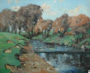 McINTYRE Joseph Wrightson 1841-1897,River Landscape,Shapes Auctioneers & Valuers GB 2007-08-04