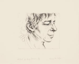 McINTYRE Mary 1966,Portrait of Tony Fomison,Webb's NZ 2013-02-26