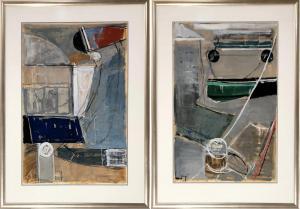 McINTYRE Simon 1955,Boat Yards I & II,International Art Centre NZ 2022-09-01