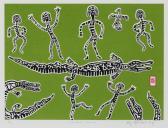 MCIVOR ROY,Crocodile Dance,2009,Mossgreen AU 2017-10-12