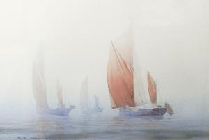 MCKAY Bob,Boats off the coastline,The Cotswold Auction Company GB 2017-10-24