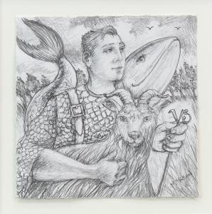 McKEAN Graham Hugh Doig 1962,MAN WITH GOAT AND WHALE,McTear's GB 2018-11-11