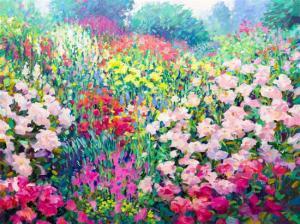 MCKEE RON 1931,Untitled (Blooming Fields of Flowers),Hindman US 2018-12-11