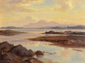 McKELVEY Frank 1895-1974,Mourne Mountains From Near Portaferry,Morgan O'Driscoll IE 2017-09-18