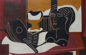 MCKENNA F.J 1900-1900,homage to Picasso,1967,Mallams GB 2007-06-08
