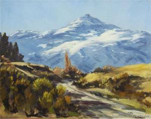 McKENZIE Charles 1800,Coronet Peak, Late Afternoon, From Hunters,1962,International Art Centre 2010-09-22