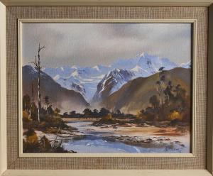 McKENZIE Charles 1800,The Fox Glacier,1976,Webb's NZ 2022-04-05