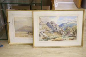 McKEWAN David Hall 1816-1873,A Valley in North Wales and a companion piece,Gorringes GB 2021-07-12