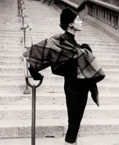 McLAUGHLIN GILL Frances 1919-2014,Bettina Graziani wearing Schiaparelli Daytime ens,1952,Christie's 2020-11-10