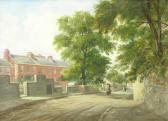 McLEA John Watson 1832-1861,VIEW OF RESTALRIG, EDINBURGH,1850,Lyon & Turnbull GB 2010-10-13
