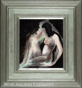 McLEAN James Augustus 1904-1989,Figure Sketch - Female,Neal Auction Company US 2020-09-12