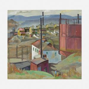 McLEAN James Augustus 1904-1989,Iron City, Pennsylvania,Rago Arts and Auction Center US 2021-04-28