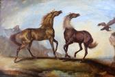MCLEOD Juliet 1917-1982,TWO WILD HORSES AND AN EAGLE,1975,Lawrences GB 2018-10-12