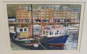 MCMILLAN GEORGE 2013,Fishing boats, in harbour,Great Western GB 2019-10-19