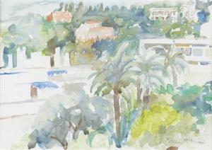 MCNAIRN STELLA 1922-2007,FROM A WINDOW, BEAULIEU-SUR-MER,Lyon & Turnbull GB 2011-08-23