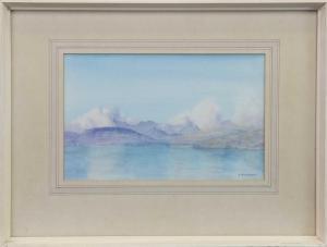 MCNAUGHT James 1914-1981,THE CUILLIN FROM ORD, SKYE,McTear's GB 2021-03-07