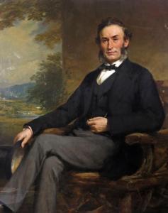 McNee Sir Daniel 1806-1882,Portrait of David Jeffrey,1876,Woolley & Wallis GB 2017-09-12
