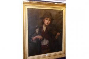 MCNEILL Flora,The Young Violinist,1890,Shapes Auctioneers & Valuers GB 2015-11-07