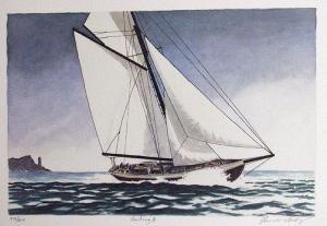 MCNULTY John 1949,Sailing 4,c. 1981,Ro Gallery US 2019-02-22