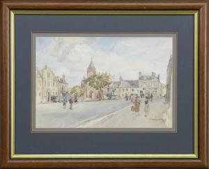 MCPHERSON William 1905,AFTERNOON IN THE VILLAGE, EAST LINTON,McTear's GB 2022-05-08
