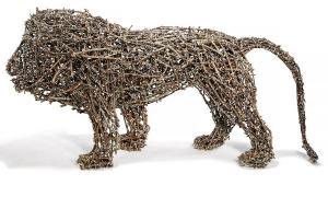 MCQUEEN John,Haystack Lion (Curly Tail),1999,Los Angeles Modern Auctions US 2018-11-18