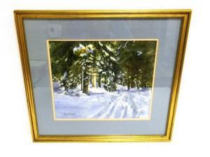 MCQUILLAN Jean 1900-1900,pine trees,Winter Associates US 2014-02-10