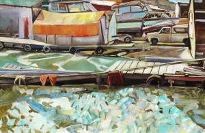 MCQUITTY Jane,SPRING THAW, YELLOWKNIFE,1994,Hodgins CA 2012-11-26