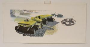 MEAD Syd 1933,Futuristic Car/Automobile illustration rendering,1964,Ripley Auctions US 2011-04-20