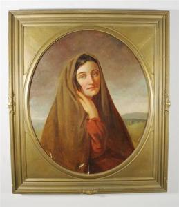 MEADE Francis 1814,Portrait of a Woman,1867,Gray's Auctioneers US 2009-09-19