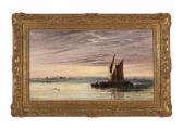 MEADOWS Arthur Joseph 1843-1907,River scene at sunset,1875,Bonhams GB 2018-03-26