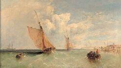 MEADOWS James Edwin 1828-1888,RETURN TO HARBOUR,1880,Lyon & Turnbull GB 2001-05-25