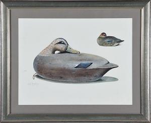 MEANS H.H,DUCK DECOY STILL LIFES,2014,Charlton Hall US 2014-12-13