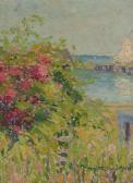 MEARS Henrietta Dunn 1877-1970,Coastal view,John Moran Auctioneers US 2018-01-23